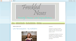 Desktop Screenshot of frecklednoses.blogspot.com