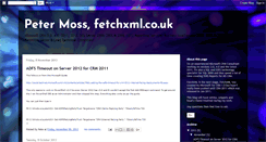 Desktop Screenshot of fetchxml.blogspot.com
