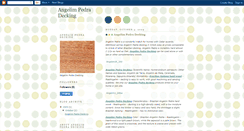 Desktop Screenshot of angelimpedradecking.blogspot.com
