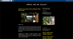 Desktop Screenshot of hotelpasdecalais.blogspot.com