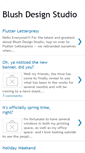 Mobile Screenshot of blushdesignstudio.blogspot.com