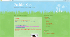 Desktop Screenshot of fashiongirls7b.blogspot.com
