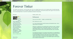 Desktop Screenshot of forevertinker.blogspot.com