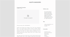 Desktop Screenshot of hastoanggoro.blogspot.com
