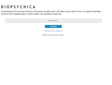 Tablet Screenshot of biopsychica.blogspot.com