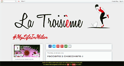 Desktop Screenshot of lisalatroisieme.blogspot.com