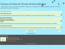Tablet Screenshot of cuentosalviento.blogspot.com