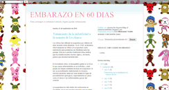 Desktop Screenshot of embarazoen60dias.blogspot.com