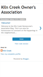 Mobile Screenshot of kilncreek.blogspot.com