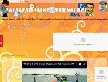 Tablet Screenshot of fst-utem.blogspot.com