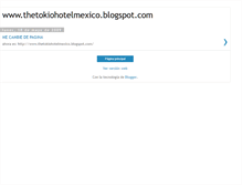Tablet Screenshot of mexicotokiohotelgdl.blogspot.com