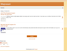 Tablet Screenshot of lillajossan.blogspot.com