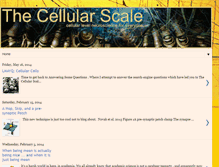 Tablet Screenshot of cellularscale.blogspot.com