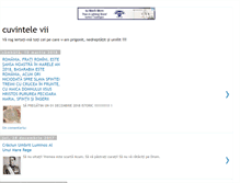 Tablet Screenshot of cuvintelevii.blogspot.com