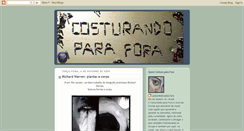 Desktop Screenshot of costurandoparafora.blogspot.com