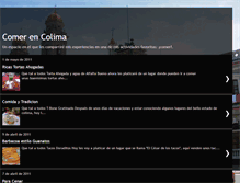 Tablet Screenshot of comerencolima.blogspot.com