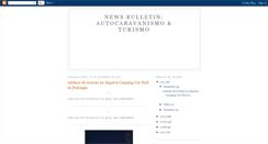 Desktop Screenshot of newsletter-autocaravanas-etc.blogspot.com