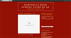 Desktop Screenshot of hhsclassof98.blogspot.com