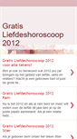 Mobile Screenshot of gratis-liefdeshoroscoop-2012.blogspot.com