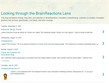 Tablet Screenshot of brainreactions.blogspot.com