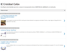 Tablet Screenshot of clg-cristobalcolon.blogspot.com