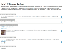 Tablet Screenshot of hotelkelapagading.blogspot.com