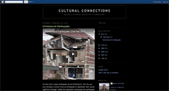 Desktop Screenshot of culturalconnections.blogspot.com