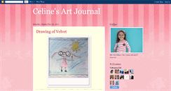 Desktop Screenshot of celinesart.blogspot.com