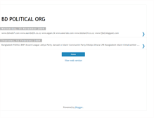 Tablet Screenshot of bdpoliticalorg.blogspot.com