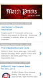 Mobile Screenshot of matchpricks.blogspot.com