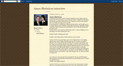 Desktop Screenshot of amesmatinicusinterview.blogspot.com