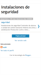 Mobile Screenshot of instalacionesdeseguridad.blogspot.com
