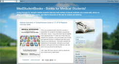 Desktop Screenshot of medstudentbooks.blogspot.com