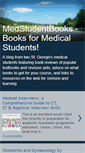 Mobile Screenshot of medstudentbooks.blogspot.com