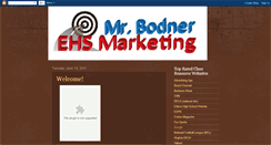 Desktop Screenshot of bodnerehsmarketing.blogspot.com