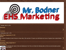 Tablet Screenshot of bodnerehsmarketing.blogspot.com