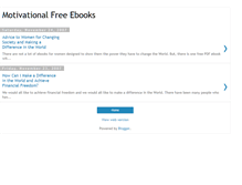 Tablet Screenshot of motivational-free-ebooks.blogspot.com