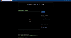 Desktop Screenshot of climacontaminacion.blogspot.com