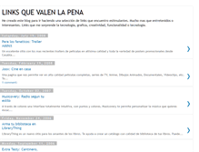 Tablet Screenshot of linksquevalenlapena.blogspot.com