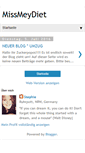 Mobile Screenshot of missmeydiet.blogspot.com