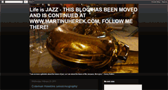 Desktop Screenshot of life-is-jazz.blogspot.com