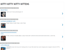 Tablet Screenshot of kittykittykittykittens.blogspot.com