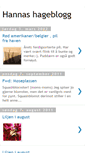 Mobile Screenshot of hannashageblogg.blogspot.com