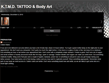 Tablet Screenshot of ktmdtattoobodyart.blogspot.com