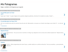 Tablet Screenshot of misfotogramas.blogspot.com