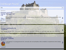 Tablet Screenshot of edinburgh-pound.blogspot.com