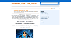 Desktop Screenshot of mafiawars2bot.blogspot.com