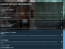 Tablet Screenshot of customsoftwaresdevelopment.blogspot.com