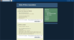 Desktop Screenshot of deltawritersassociation.blogspot.com