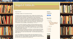 Desktop Screenshot of angeljortizjr.blogspot.com